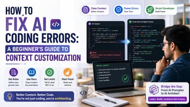 How to Fix AI Coding Errors: A Beginner’s Guide to Context Customization
