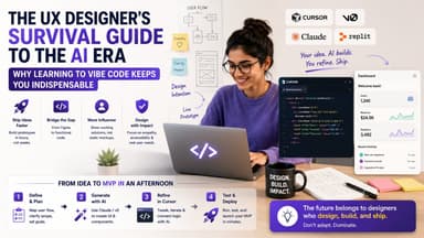 The UX Designer's Survival Guide to the AI Era: Why Learning to Vibe Code Keeps You Indispensable