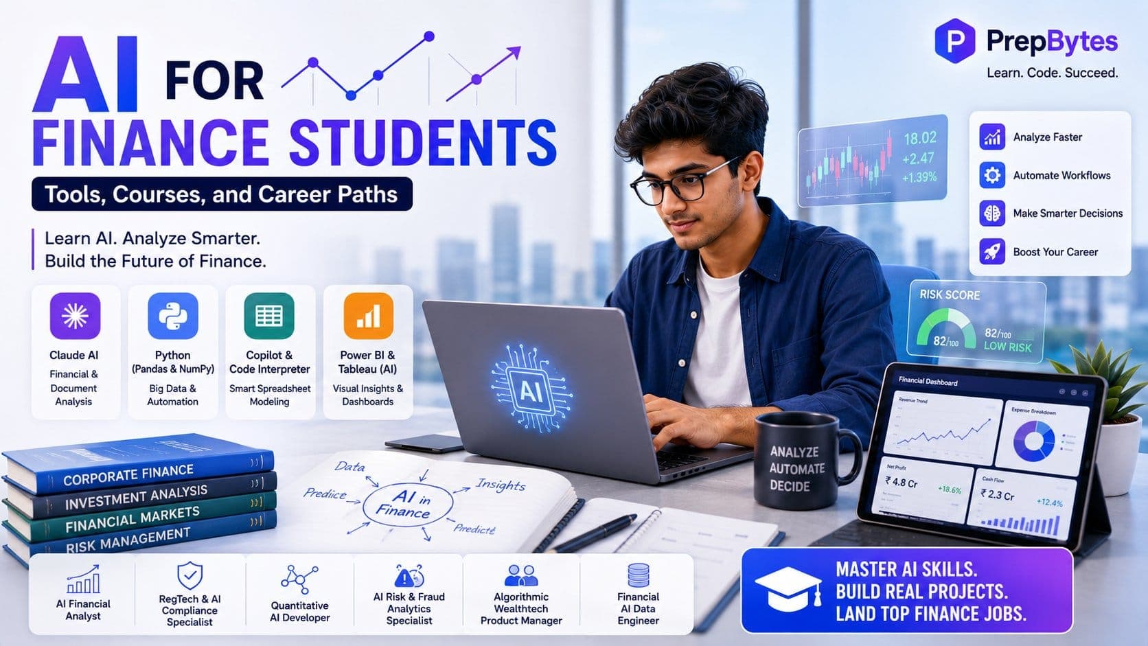 AI for Finance Students: Tools, Courses, and Career Paths