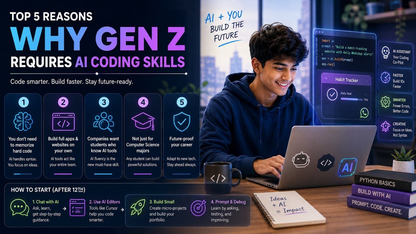 Top 5 Reasons Why Gen Z Requires AI Coding Skills