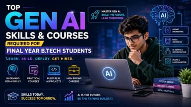Top Gen AI Skills & Courses Required for Final Year B.Tech Students