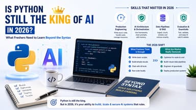Is Python Still the King of AI in 2026? What Freshers Need to Learn Beyond the Syntax