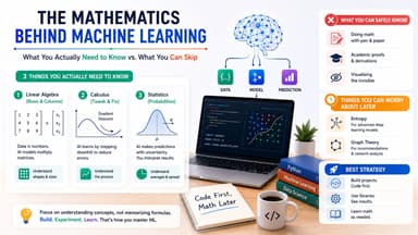 The Mathematics Behind Machine Learning: What You Actually Need to Know vs. What You Can Skip