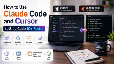 How to Use Claude Code and Cursor to Ship Code 10x Faster