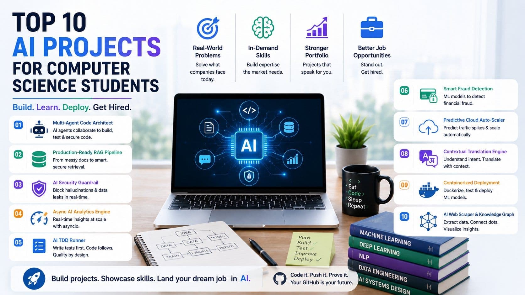 Top 10 AI Projects for Computer Science Students