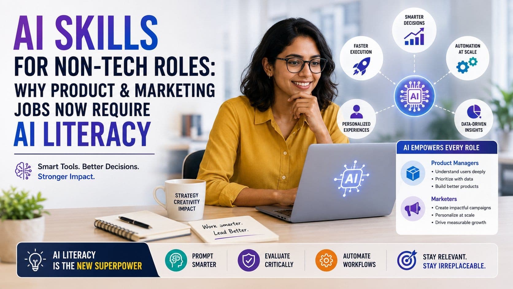 AI Skills for Non-Tech Roles: Why Product and Marketing Jobs Now Require AI Literacy