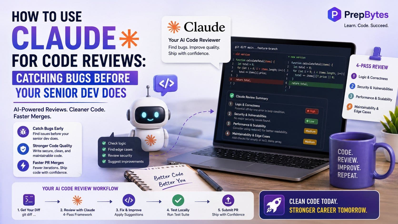 How to Use Claude for Code Reviews: Catching Bugs Before Your Senior Developer Does