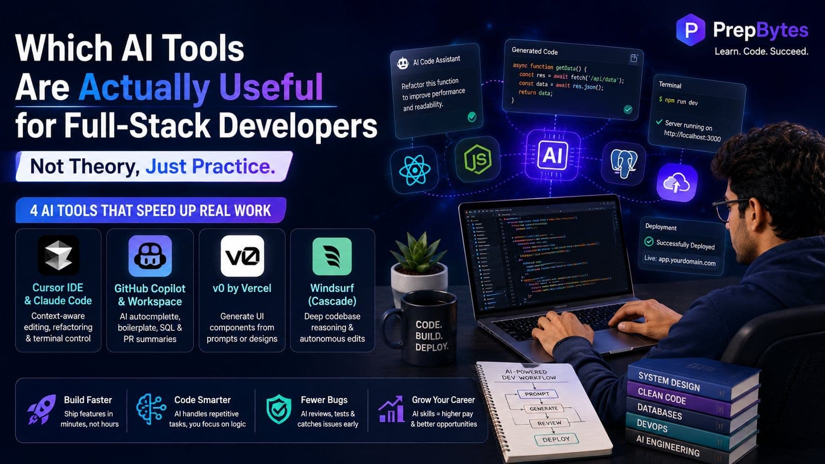 Which AI Tools Are Actually Useful for Full-Stack Developers — Not Theory, Just Practice