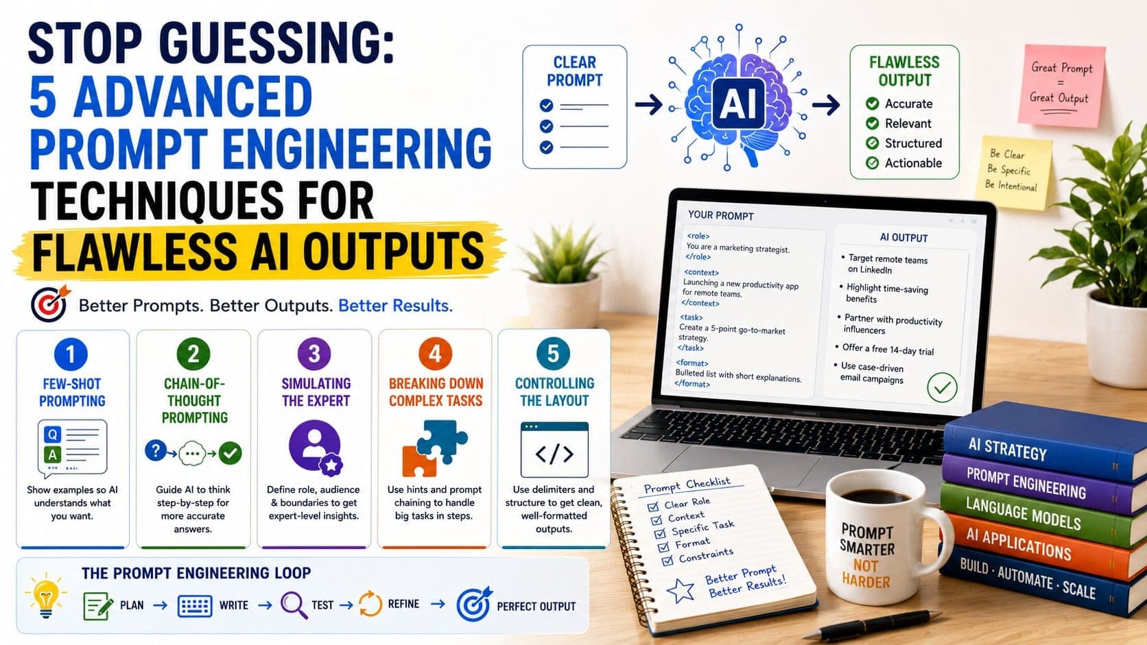 Stop Guessing: 5 Advanced Prompt Engineering Techniques for Flawless AI Outputs